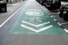 "Superilla" im Stadtteil Poble Nou, Barcelona